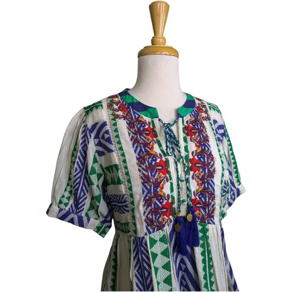 Anthropologie Verb Pallavi Singhee Sylvia Babydoll Blouse Top Womens XS - Picture 3 of 12